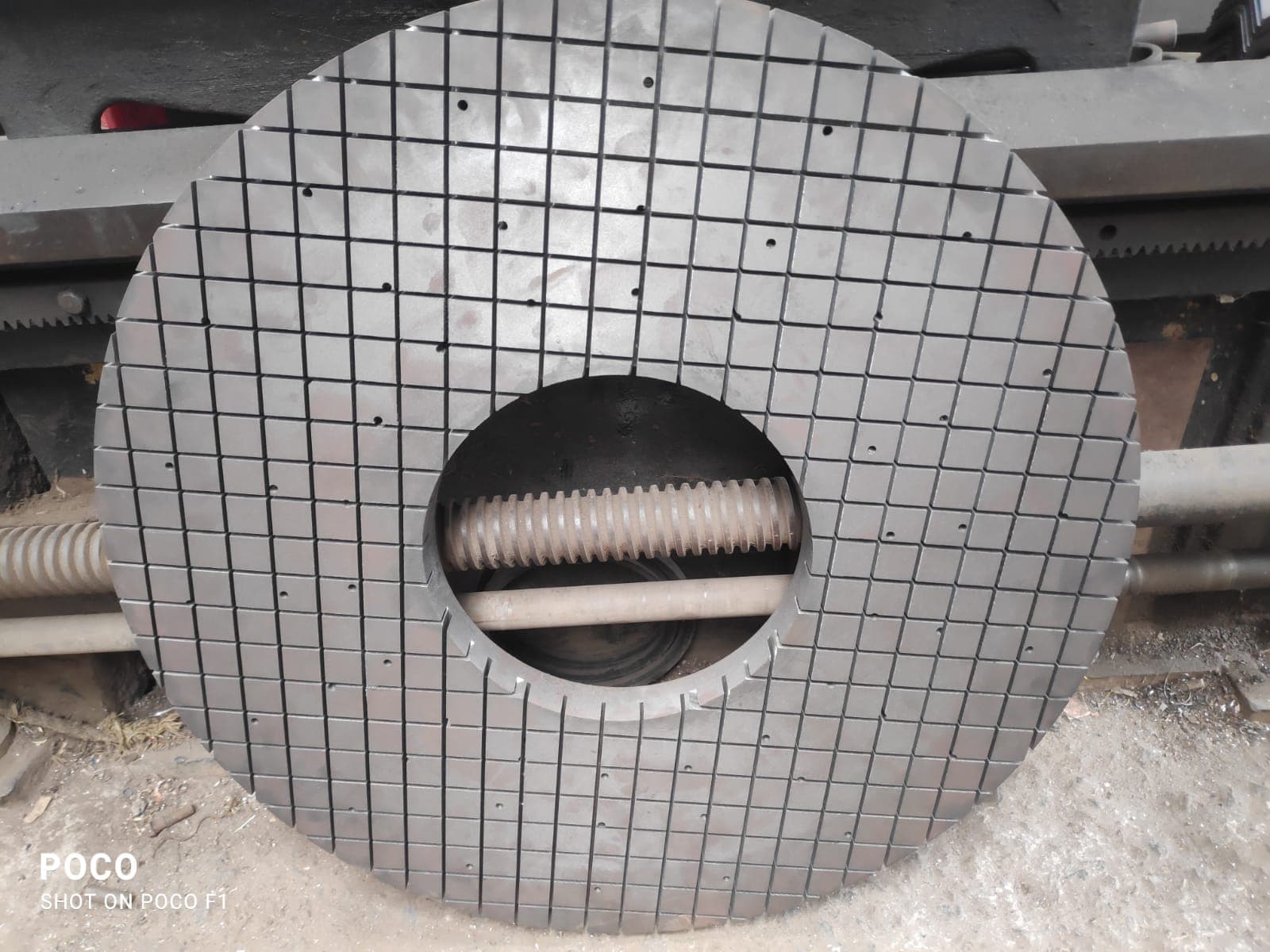 Checked Lapping Plate